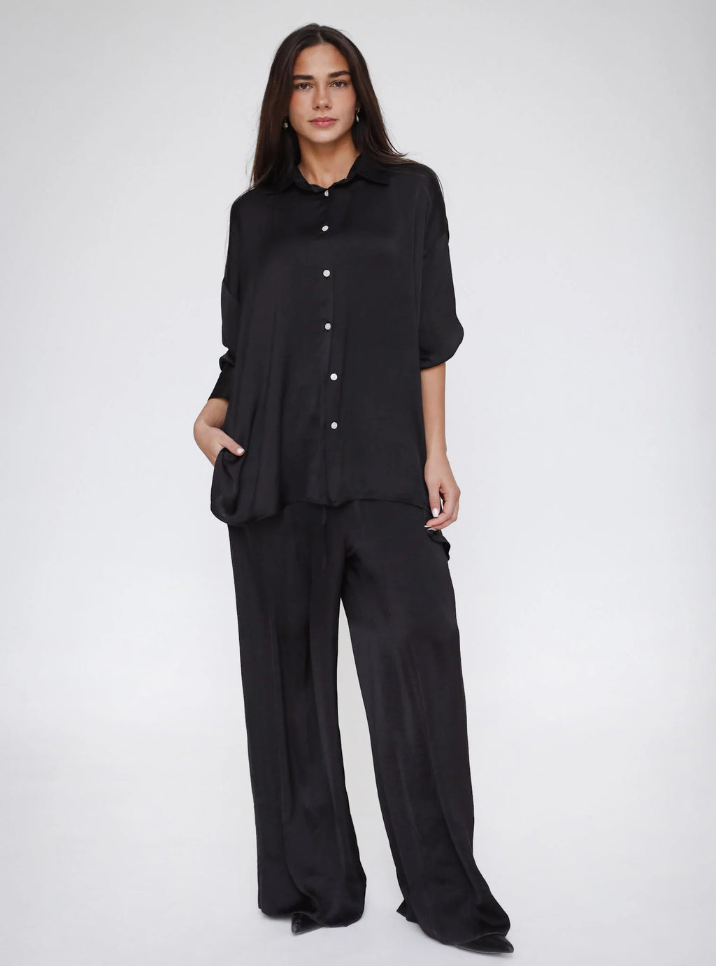 Flowy Edit Set Black