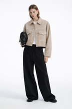 Sandstone Cropped jacket