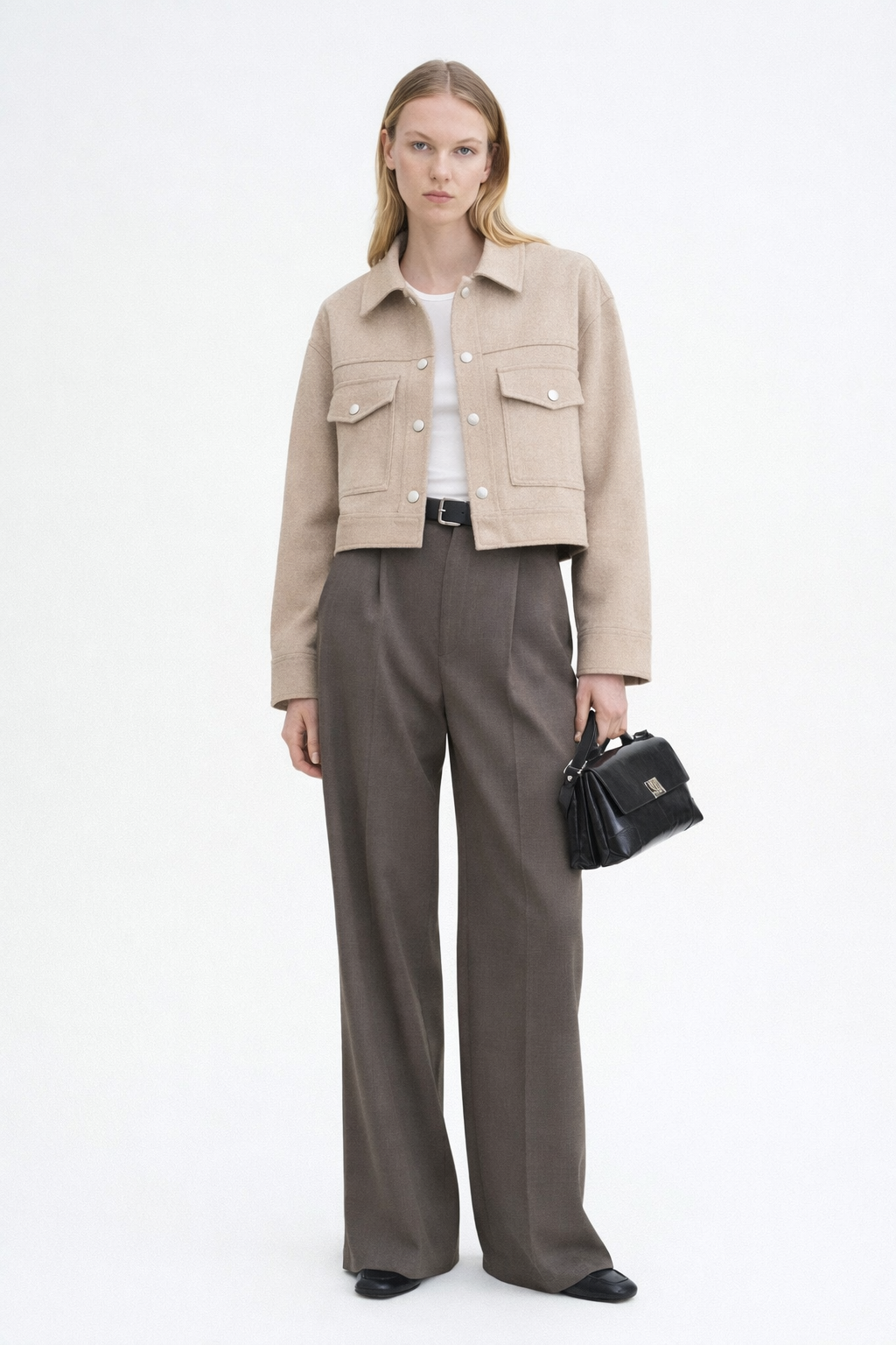 Sandstone Cropped jacket
