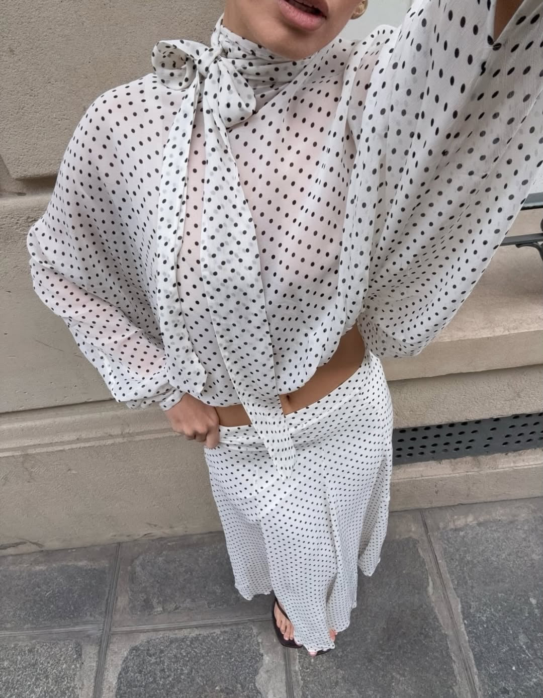 Soft Elegance set Polka Dots