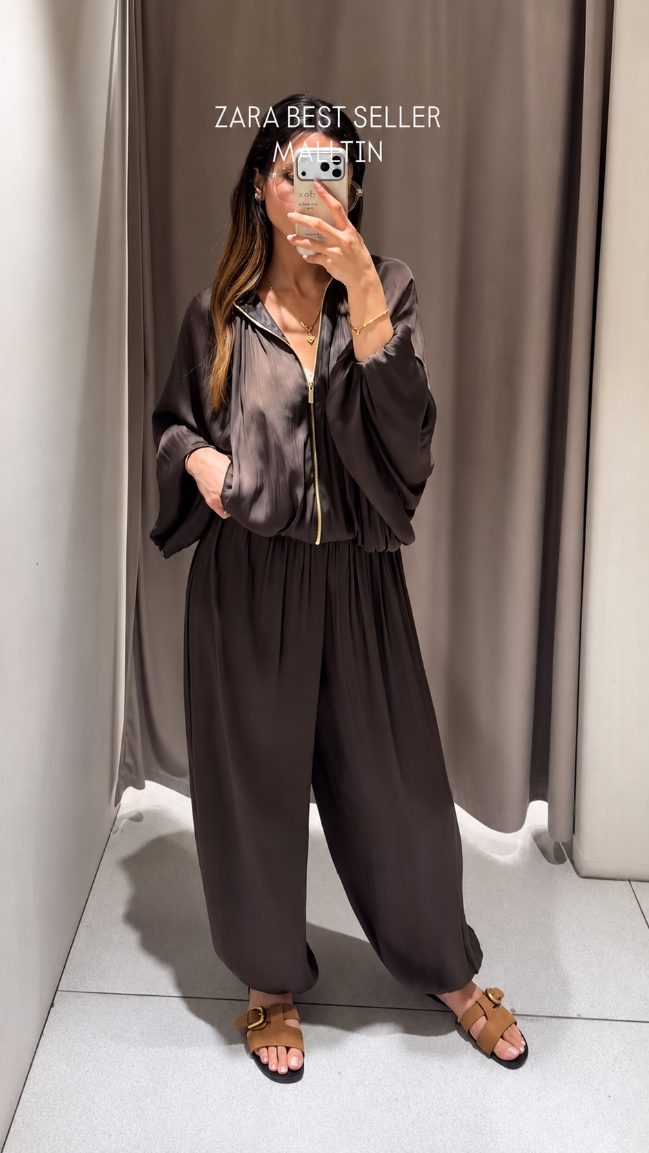 Luna Satin Set