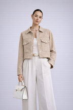 Sandstone Cropped jacket