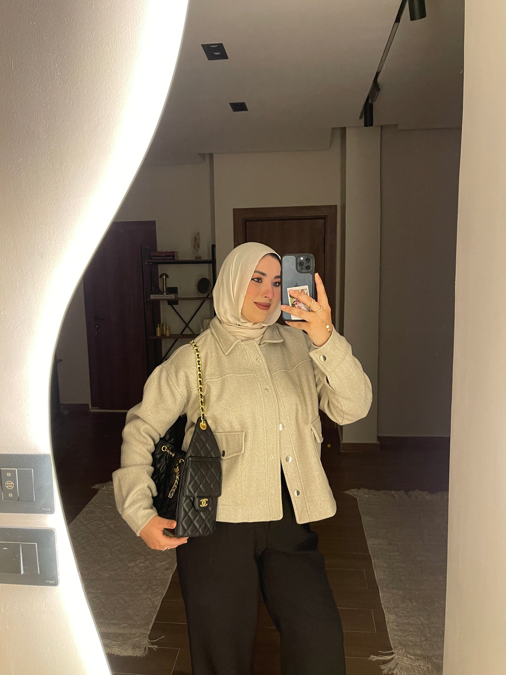 Sandstone Cropped jacket