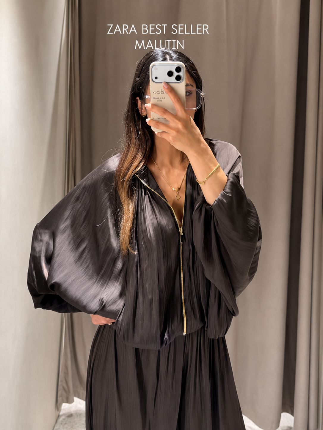 Luna Satin Set
