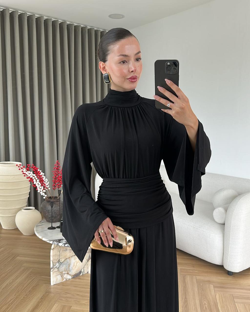 Noir Elegance Dress