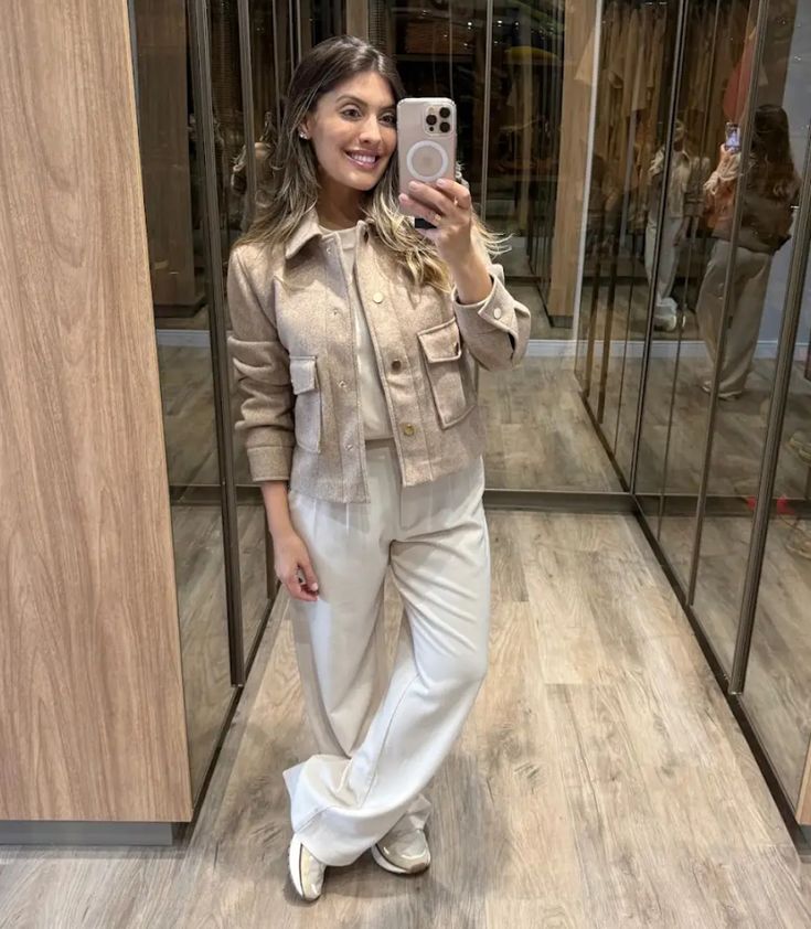 Sandstone Cropped jacket